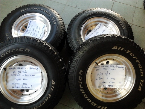 ล้อหยดนํ้า + BF All 30/9.5/15 ปี09  สวยๆ 1ชุด