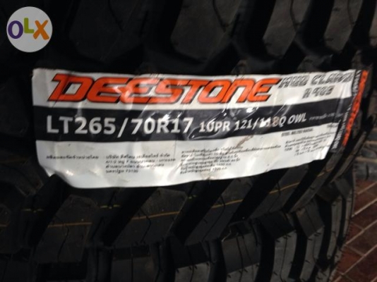 ยางดอกมัดDSขอบ17 เบอร์265/70R17 ยางดอกมัดDSขอบ17 เบอร์265/70R17
