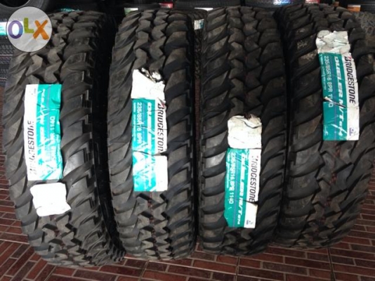 ยางดอกมัด ใหม่บริสโตน ขอบ16 เบอร์ 235/85 R16