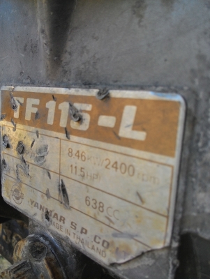 ขายรถไถเดินตาม Yanmar 11.5HP