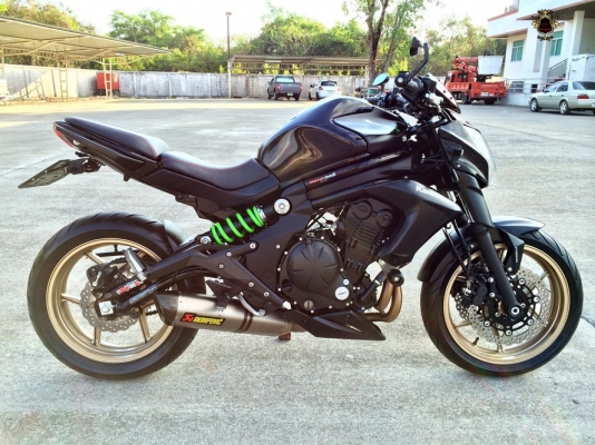 KAWASAKI ER6N 650cc ABS ปี2014 สภาพนางฟ้า ท่อฟรู ทะเบียนพร้อม 229,000 -