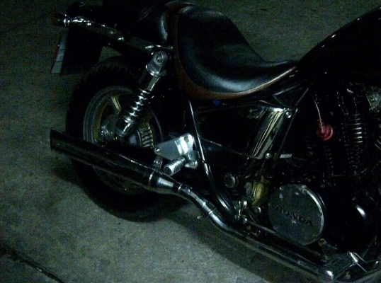 HONDA SHADOW 750 CC.  วิ่งด้วยเพลา