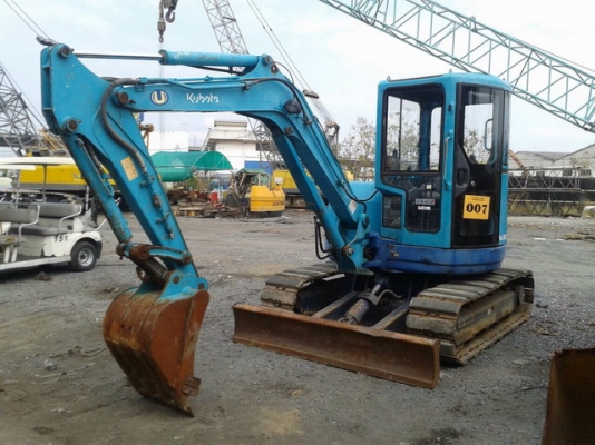 แบคโฮเล็ก KUBOTA U-45 เก่าญี่ปุ่นแท้ สวยจัดจัด