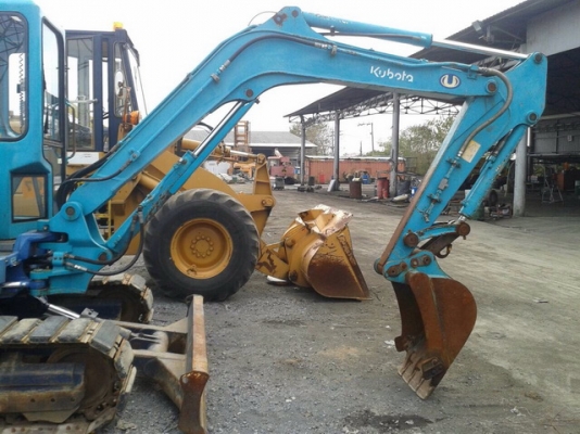 แบคโฮเล็ก KUBOTA U-45 เก่าญี่ปุ่นแท้ สวยจัดจัด