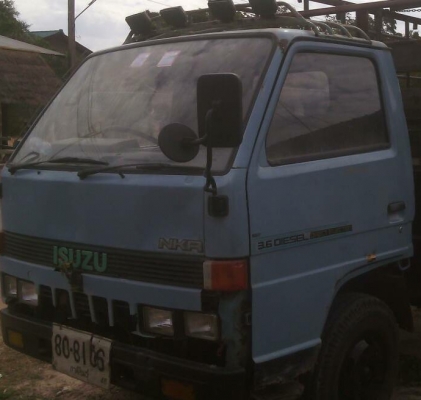 หกล้อ อีซูซุ NKR110ปี38 เกียร์สั้น ประกอบ ยกหัวได้ พ.เพาเวอร์ รถพร้อมใช้งาน ทะเบียนพร้อมโอน