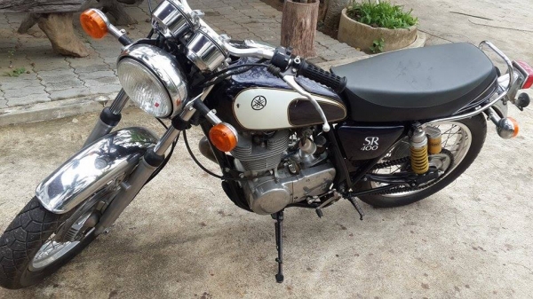 ขาย YAMAHA  SR 400 พร้อมใบอิมวอย ราคา 68000 บาท รถสภาเดิมๆ