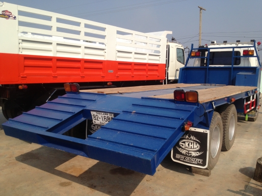 ขายรถบรรทุก10ล้อ 2 เพลา เทเลอร์ท้ายเป็ด