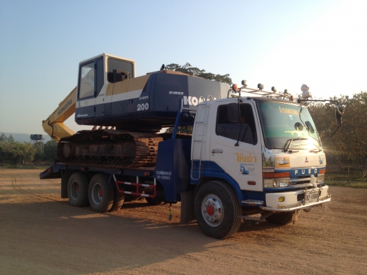 ขายรถบรรทุก10ล้อ 2 เพลา เทเลอร์ท้ายเป็ด