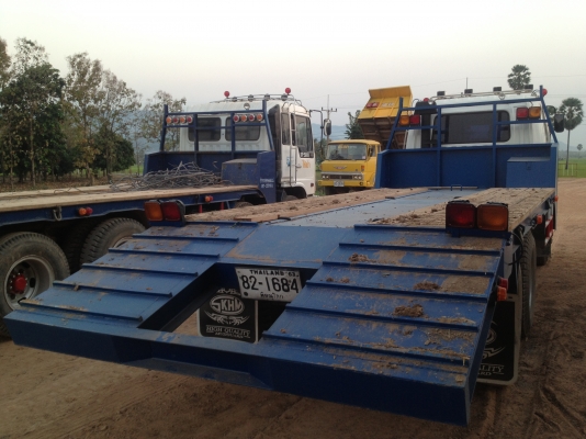 ขายรถบรรทุก10ล้อ 2 เพลา เทเลอร์ท้ายเป็ด