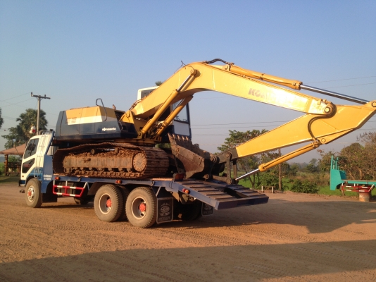 ขายรถบรรทุก10ล้อ 2 เพลา เทเลอร์ท้ายเป็ด