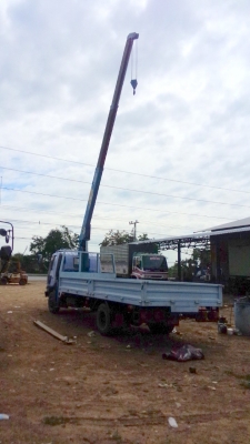 6ล้อ Hino ติดเครน