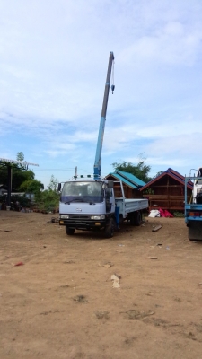 6ล้อ Hino ติดเครน