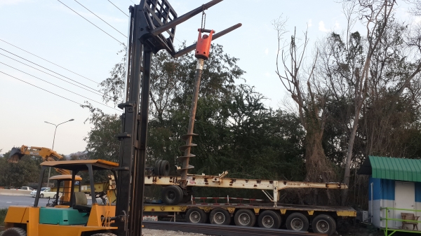 ขายมอเตอร์พร้อมดอกเจาะดินยืดยาว5.5