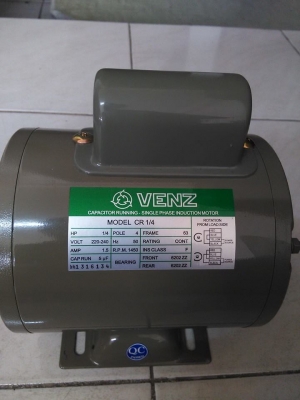 มอเตอร์ OVENZ 1/4 แรง ไฟ220 โวล์ ของใหม่