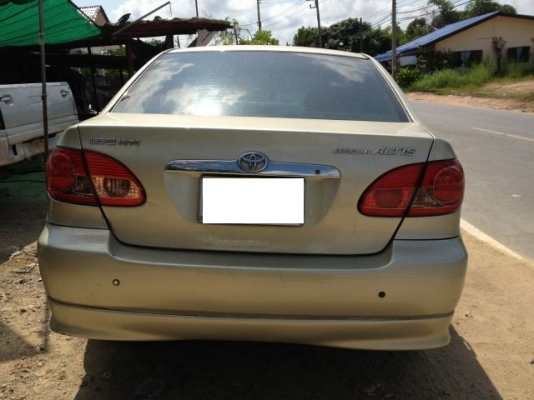 ขายรถ Toyota Altise 1.8E สีบรอนซ์ทอง LPG