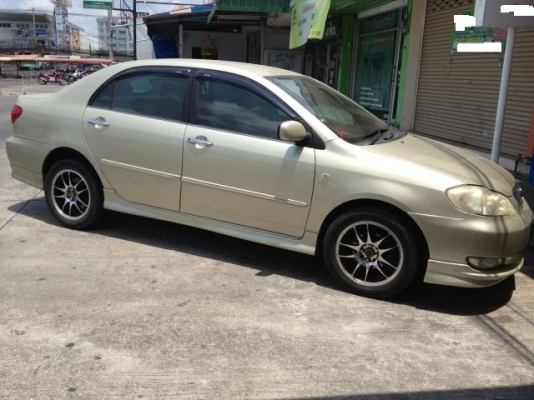 ขายรถ Toyota Altise 1.8E สีบรอนซ์ทอง LPG