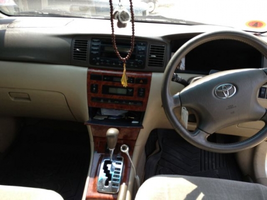 ขายรถ Toyota Altise 1.8E สีบรอนซ์ทอง LPG