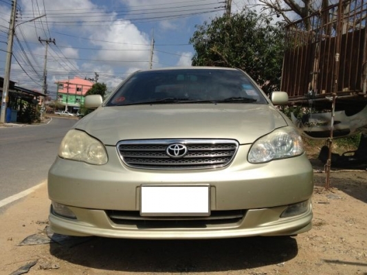 ขายรถ Toyota Altise 1.8E สีบรอนซ์ทอง LPG