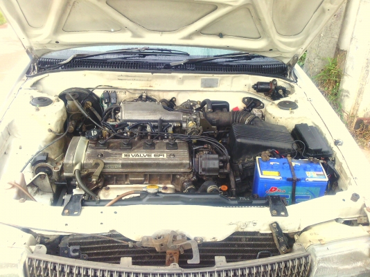 ขายโตโยต้าโคโลน่าเครื่องหัวฉีดเกียรออโต้ ติดแก็ช สีสวย  แอร์เย็น ภาษีไม่ขาด 37000 บาท