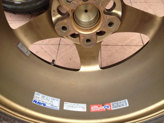 ล้อแท้ NISMO GT4 ขอบ17หน้า7ครึ่งหลัง8ครึ่งอ๊อฟ30กับ40สีเดิมจากญี่ปุ่นติดRE01 ล้อแท้ NISMO GT4 ขอบ17หน้า7ครึ่งหลัง8ครึ่งอ๊อฟ30กับ40สีเดิมจากญี่ปุ่นติดRE01