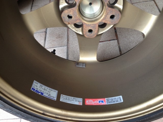 ล้อแท้ NISMO GT4 ขอบ17หน้า7ครึ่งหลัง8ครึ่งอ๊อฟ30กับ40สีเดิมจากญี่ปุ่นติดRE01 ล้อแท้ NISMO GT4 ขอบ17หน้า7ครึ่งหลัง8ครึ่งอ๊อฟ30กับ40สีเดิมจากญี่ปุ่นติดRE01