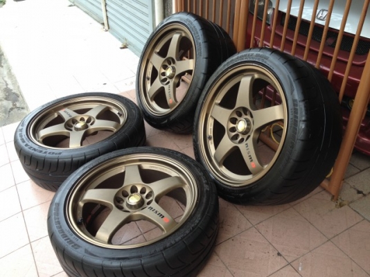 ล้อแท้ NISMO GT4 ขอบ17หน้า7ครึ่งหลัง8ครึ่งอ๊อฟ30กับ40สีเดิมจากญี่ปุ่นติดRE01 ล้อแท้ NISMO GT4 ขอบ17หน้า7ครึ่งหลัง8ครึ่งอ๊อฟ30กับ40สีเดิมจากญี่ปุ่นติดRE01