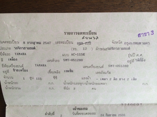 ขาย นูโวตัวแรก แท้ๆ มีทะเบียนพร้อมโอน