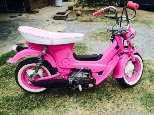 ขาย Honda chaly สภาพสวยๆ เนียนๆ เครื่อง yamaha สตาทมือติดใช้ได้ครับ รถสมบูรณ์มากครับ เอาไปขี่หล่อเลยครับ ราคา 17500 บาทครับ สนใจติดต่อ 0826336557 โป้งครับ รับแลกรับเทรินครับ ราคาต่อรองได้ครับ.