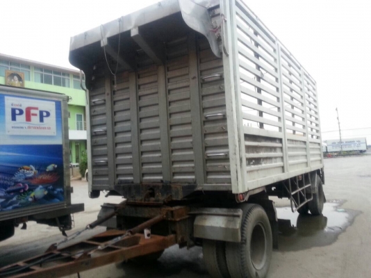 ขายHino 260 แม่ลูก ปี49ลูก2คานไม่ดั้มกระบะสแตนเลส