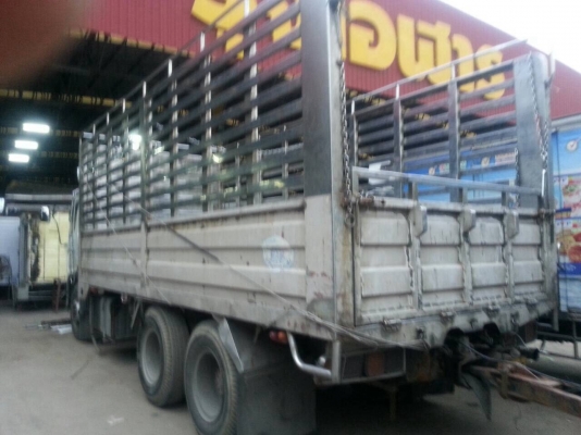 ขายHino 260 แม่ลูก ปี49ลูก2คานไม่ดั้มกระบะสแตนเลส