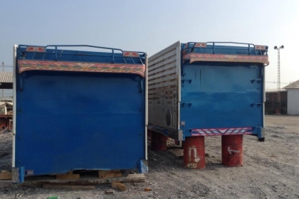 ขายกระบะรถสิบล้ออลูมิเนียมชุดใหญ่ ตัวหัว-ลูกพ่วง