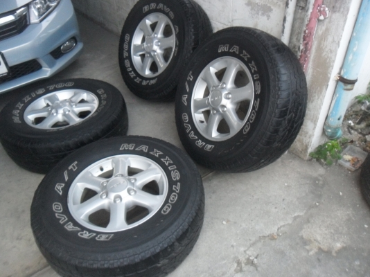 ล้อแม็ก 16นิ้ว 6รู อีซูสุ พร้อมยาง สวยๆ 4 ล้อ ราคา 6900 บาท ล้อแม็ก 16นิ้ว 6รู อีซูสุ พร้อมยาง สวยๆ 4 ล้อ ราคา 6900 บาท