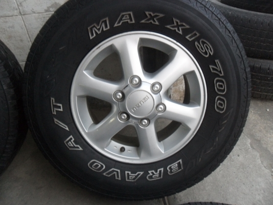 ล้อแม็ก 16นิ้ว 6รู อีซูสุ พร้อมยาง สวยๆ 4 ล้อ ราคา 6900 บาท ล้อแม็ก 16นิ้ว 6รู อีซูสุ พร้อมยาง สวยๆ 4 ล้อ ราคา 6900 บาท