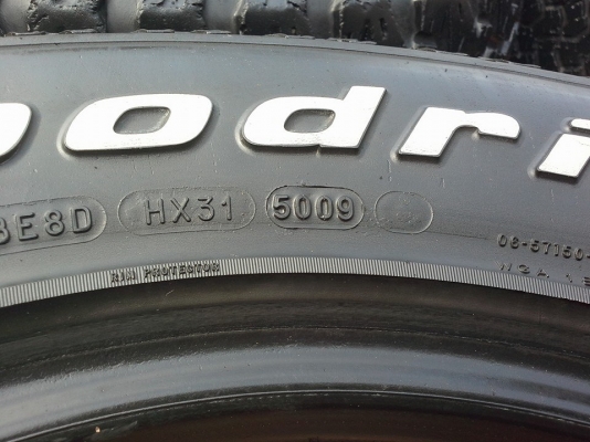 ชุดแรกของปีครับขายยาง bf at 265/70/16 ถูกๆดีๆ 1 ชุดครับ ชุดแรกของปีครับขายยาง bf at 265/70/16 ถูกๆดีๆ 1 ชุดครับ