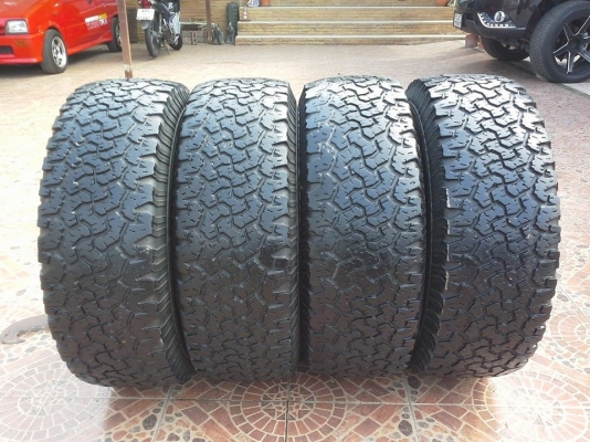 ชุดแรกของปีครับขายยาง bf at 265/70/16 ถูกๆดีๆ 1 ชุดครับ ชุดแรกของปีครับขายยาง bf at 265/70/16 ถูกๆดีๆ 1 ชุดครับ