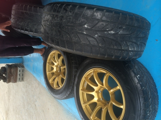 ขายแม็กซ์พร้อมยาง ขอบ 18 สภาพสวยๆพร้อมใช้