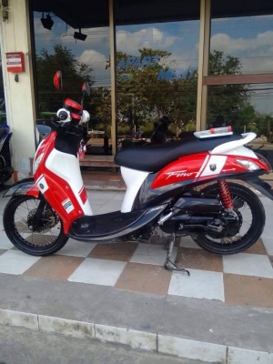 ราคาถูก Fino FI ปี 2557 รถ 10 เดือน รุ่นใหม่ล่าสุด ลาย Sport รถสวยมากๆ