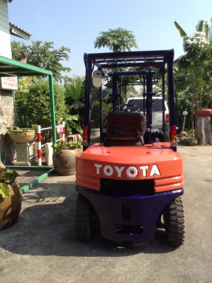 +++ ขายโฟล์คลิฟท์  TOYOTA 5FD20  ขนาด 2 ตัน  เครื่องยนต์ดีเซล  เสา 3 เมตร   เกียร์ธรรมดา  งา 1,070  มม. ยางตันครับ