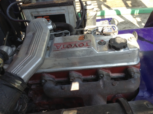 +++ ขายโฟล์คลิฟท์  TOYOTA 5FD20  ขนาด 2 ตัน  เครื่องยนต์ดีเซล  เสา 3 เมตร   เกียร์ธรรมดา  งา 1,070  มม. ยางตันครับ