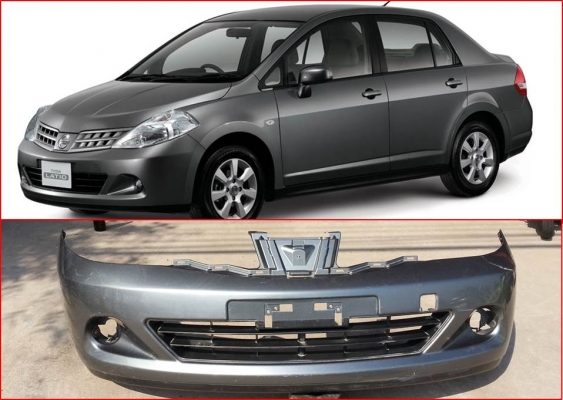 กันหน้า NISSAN TIIDA ของแท่้มือสอง