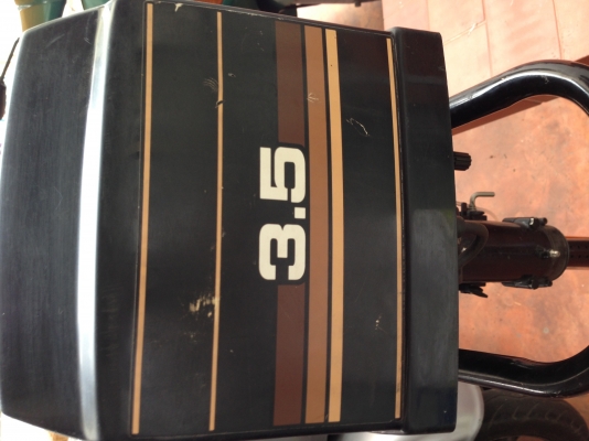 Outboard.  Mercury 3.5