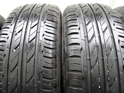 ขายยาง BRIDGESTONE ECOPIA ปี13 2เส้น ปี12 2เส้น(1ชุด) 185-55-16 ราคา 3,000
