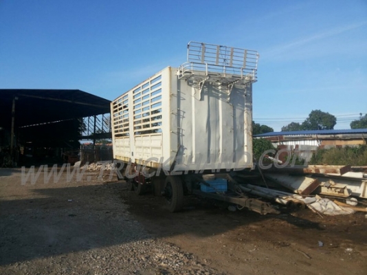 รถพ่วง แม่-ลูก  HINO  22 ล้อ น็อต 8 ตัว  370 แรงม้า