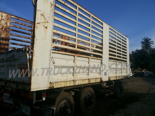รถพ่วง แม่-ลูก  HINO  22 ล้อ น็อต 8 ตัว  370 แรงม้า