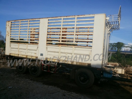 รถพ่วง แม่-ลูก  HINO  22 ล้อ น็อต 8 ตัว  370 แรงม้า