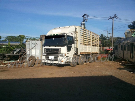 รถพ่วง แม่-ลูก  HINO  22 ล้อ น็อต 8 ตัว  370 แรงม้า