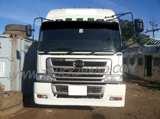 รถพ่วง แม่-ลูก  HINO  22 ล้อ น็อต 8 ตัว  370 แรงม้า