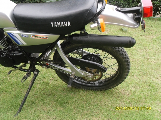 ขาย DT125MX สิงห์สำอางค์ สวยๆแท้เดิมครับ ทะเบียน+ชุดโอน (ขาด3ปี) ราคา 35,500.-