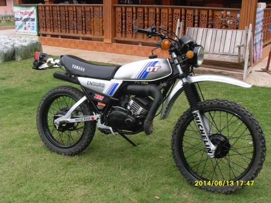 ขาย DT125MX สิงห์สำอางค์ สวยๆแท้เดิมครับ ทะเบียน+ชุดโอน (ขาด3ปี) ราคา 35,500.-