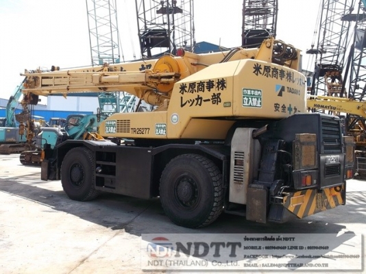 เครน 25 ตัน TADANO TR250M-7 # FB3434 เครน 25 ตัน TADANO TR250M-7 # FB3434